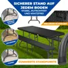 Unyqoos® KESSER® Klapptisch 183×76×74 cm – Kunststoff Produktbild-Vorschau 16