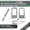 iPHONE 6S SIM KARTEN HALTER ADAPTER FACH STECKER CARD Produktbild-Vorschau 2