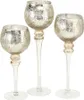 Windlicht Manou Glas lackiert champagner,  3er Set,  Deko Produktbild-Vorschau 2