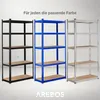 Regał do dużych obciążeń AREBOS 180x90x40 cm Niebieski | Podgląd zdjęcia produktu 12