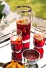 FINK Longdrinkglas Platinum - silber-transparent - H. 14cm Produktbild-Vorschau 2