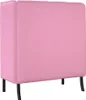 vidaXL Hoher Rücken Sofa 101cm Rosa Stoff Produktbild-Vorschau 6