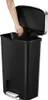 EKO - Hana 1 Pedaalemmer 2x25 liter - Plastic   - Schwarz Productafbeelding-voorbeeld 4