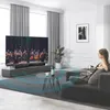 A woman watches TV in a living room, with a soundbar beneath the TV. Produktbild-Vorschau