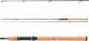 Three views of a fishing rod against a white background. Produktbild-Vorschau