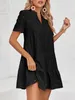 Sommerkleid aus Spitze für Damen, durchbrochenes Muster, Produktbild-Vorschau 3