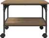 vidaXL Stojak na drukarkę dąb Artisan 50 x 40 x 38 cm Podgląd zdjęcia produktu 6