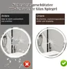 Comparison of two mirrors, one broken and one intact, with text highlighting the difference in durability. Anteprima dell’immagine prodotto
