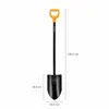 Fiskars Spaten Solid Plus XL spitz, Schaufel, Borstahl, Produktbild-Vorschau 5