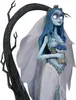 A figurine of Emily from Corpse Bride standing next to a tree. Náhled obrázku produktu