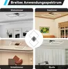 UISEBRT Plafonnier LED 60W Angulaire Lampe métallique Voir les images du produit 6