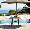 Duhome Chaises de bistrot Chaise en métal Lot de 2 en fer Voir les images du produit 6