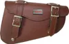 Rechte Ansicht der Motorcycle Saddlebag – Solo Motorrad Tasche, BULLDT Motorrad Seitentasche aus braunem Leder, handgefertigt, Premiumqualität für kurze und lange Touren. Jetzt sichern für die perfekte Fahrt. Produktbild-Vorschau