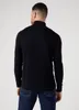 Wrangler Roll Neck Strick Männer Schwarz W8D42P100 Pullover Produktbild-Vorschau 3