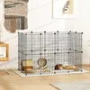 PawHut, hok voor konijnen, omheining voor kleine dieren, Productafbeelding-voorbeeld 2