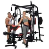 A man and a woman posing with a home gym machine. Produktbild-Vorschau
