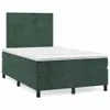 The Living Store Boxspringbett mit Matratze Dunkelgrün Produktbild-Vorschau 2