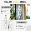 Luxe kristallen wandlamp met LED, indirecte Productafbeelding-voorbeeld 5