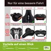 Fahrradsattel Fahrradsitz ergonomisch mit Gel und Produktbild-Vorschau 11