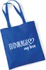 Huuraa Jutebeutel Edinburgh my love 10 Liter Bright Royal Produktbild-Vorschau 1
