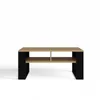 Ława Modern 2P SLIM DĄB ARTISAN CZARNY Produktbild-Vorschau 4