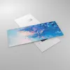 Bilder auf glas - Einteilig - Abstraktion blau gemalt - Produktbild-Vorschau 2