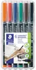 STAEDTLER Lumocolor Permanent Marker 317M 6er Etui Produktbild-Vorschau 3