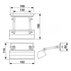 Elstead Chawton Bilderleuchte E14 Poliertes Nickel Produktbild-Vorschau 5