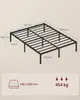 Diagram of a bed frame with dimensions and weight capacity. Náhled obrázku produktu