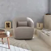 Poltrona girevole 360° con cuscino, Grigio Anteprima dell’immagine prodotto 8
