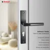 Domino Türgriff CONO BLACK 72 PZ Profilzylinder Set Produktbild-Vorschau 2