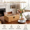 Boîte de rangement pour thé de la marque hausleben – Boîte Voir les images du produit 3