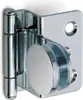 Sugatsune GH34-8CR Glastürscharnier, halb aufliegend, Chrom Produktbild-Vorschau 6