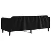 Tagesbett Schwarz 80x200 cm Samt Produktbild-Vorschau 5