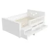 Flieks Kinderbett 90x200cm mit 4 Schublade, Hochbett mit Produktbild-Vorschau 7