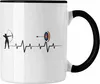 Trendation -  Lustige Bogenschütze Tasse Geschenk für Pfeil Produktbild-Vorschau 1