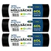 WRS System 3er Set Müllsäcke mit Zugband 60L 3x10 Stk. Produktbild-Vorschau 1