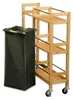 KESPER Regal auf Rollen mit Flaschenkorb 78 x 20 x 68 cm Produktbild-Vorschau 6