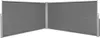 vidaXL Marquise latérale extensible 160x600 cm Gris Voir les images du produit 9