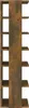 vidaXL Stojan na topánky smoke oak 27,5x27x102 cm odvodený Náhľad obrázku produktu 4