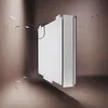 Sonni Dreitüriger Aluminium-Spiegelschrank 80 x 60 x 12,5 Produktbild-Vorschau 7