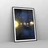 Gerahmtes Poster - Schwarzer Rahmen - Kosmos Planet - Produktbild-Vorschau 8
