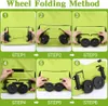Faltbarer Einkaufswagen – 3-in-1 Einkaufstrolley – Produktbild-Vorschau 5