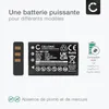 CELLONIC 2x Batterie pour Appareil photo Compatible avec Voir les images du produit 4