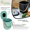 Poubelle de cuisine HMF pour déchets organiques, poubelle Voir les images du produit 2