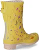 Rajn Damen Gummistiefel BUTTERFLY Gelb Synthetik Größe: 38 Produktbild-Vorschau 4