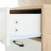 Sweiko 100x38.5x190cm Ensemble de vestiaires avec miroir, Voir les images du produit 15
