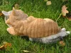Figurine de jardin Figurine décorative Deux chats qui Voir les images du produit 3
