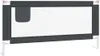 vidaXL Barrière de sécurité pour lit de bébé gris foncé Voir les images du produit 1