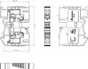 Technical drawing of electrical components with dimensions and specifications. Produktbild-Vorschau